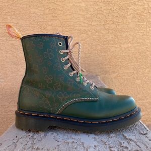 Dr Martens 46 Shamrock Leather Boots 
